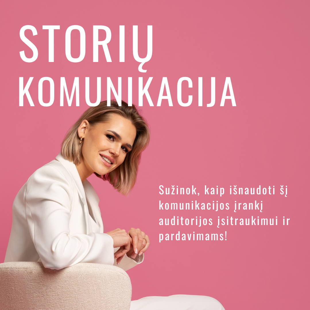 Įtraukianti stories komunikacija