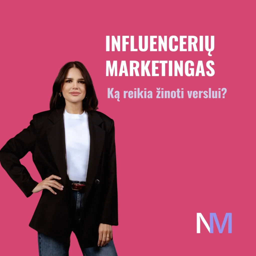 Marketingo akademija komunikacijos mokymai influenceriu marketingas