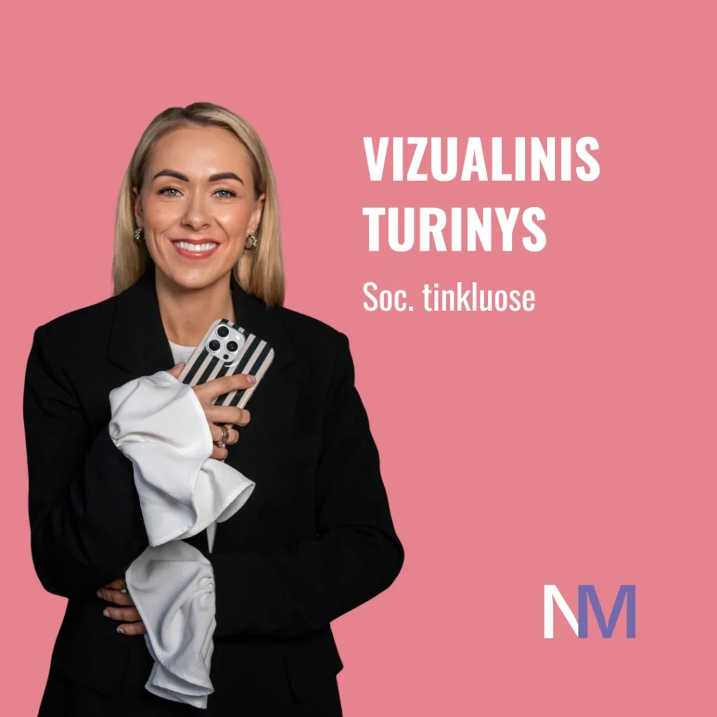 Marketingo akademija komunikacijos mokymai instagram vizualas