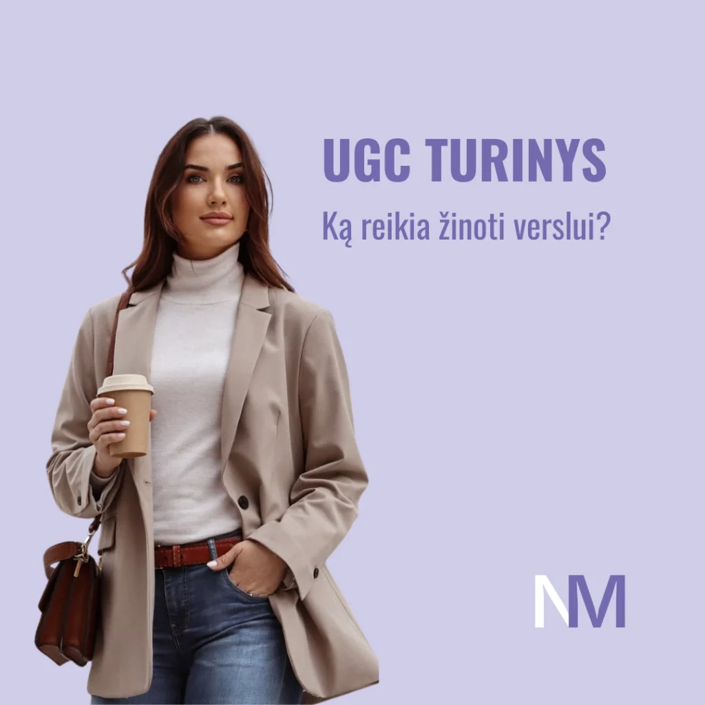 Marketingo akademija verslo vystymo mokymai UGC turinys
