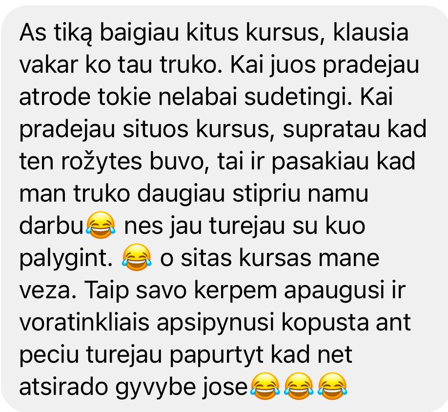 Nekenčiu marketingo SMM kursai atsiliepimai 18