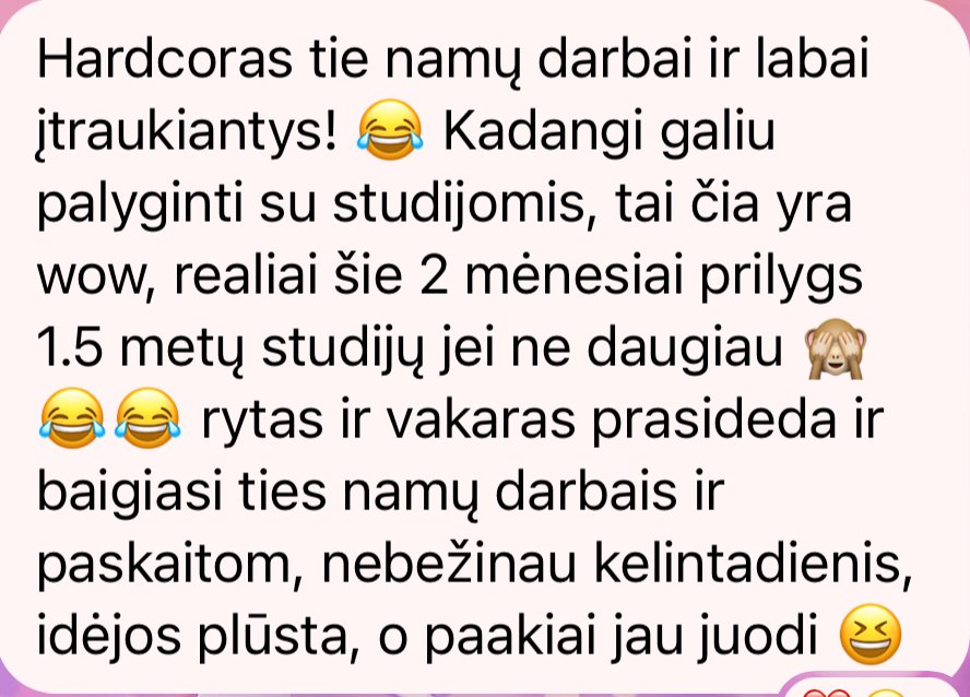 Nekenčiu marketingo SMM kursai atsiliepimai 21